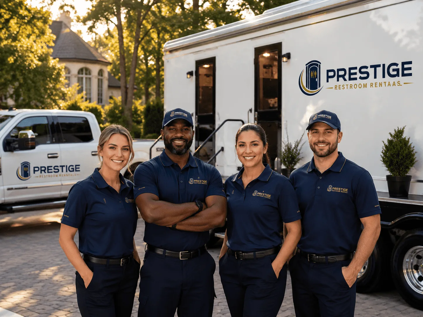 Trusted Luxury Portable Restrooms company in Lebeau, LA